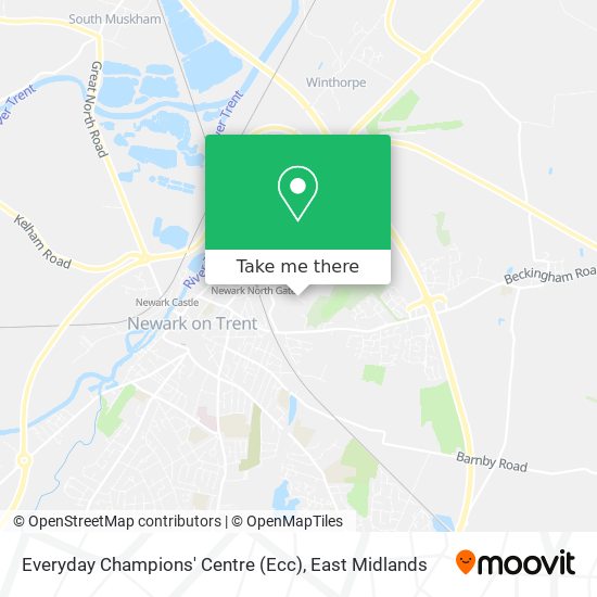 Everyday Champions' Centre (Ecc) map