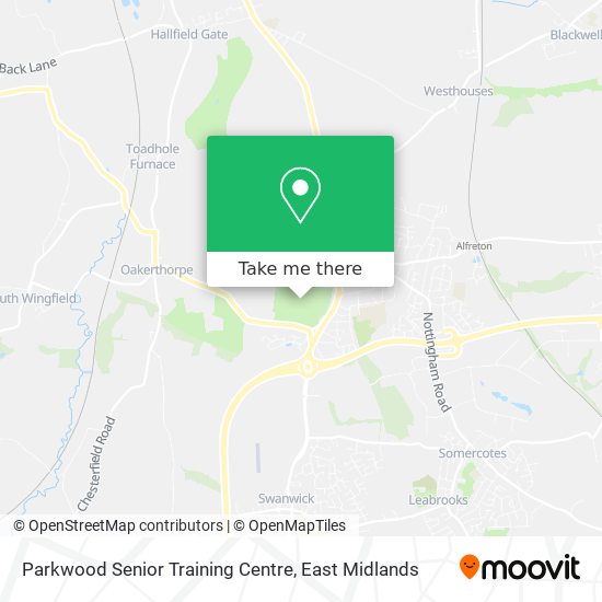 Parkwood Senior Training Centre map