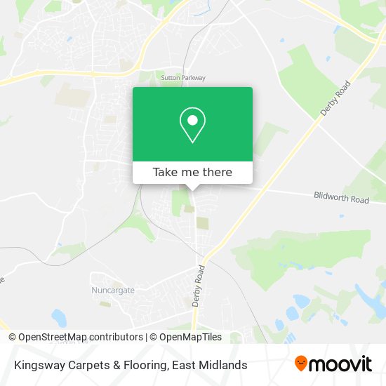 Kingsway Carpets & Flooring map