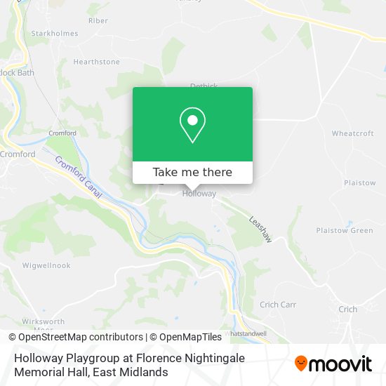 Holloway Playgroup at Florence Nightingale Memorial Hall map