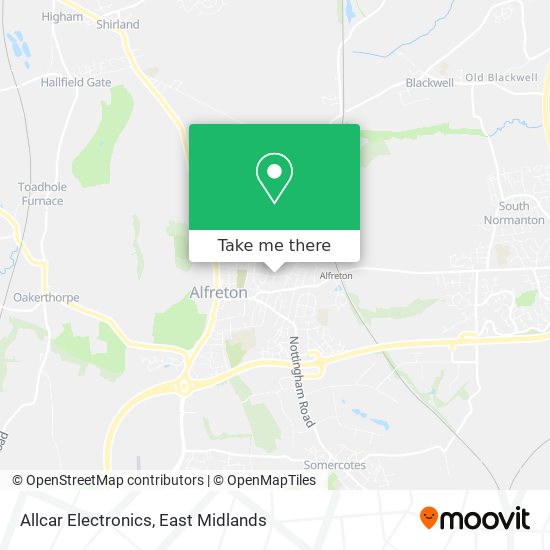 Allcar Electronics map