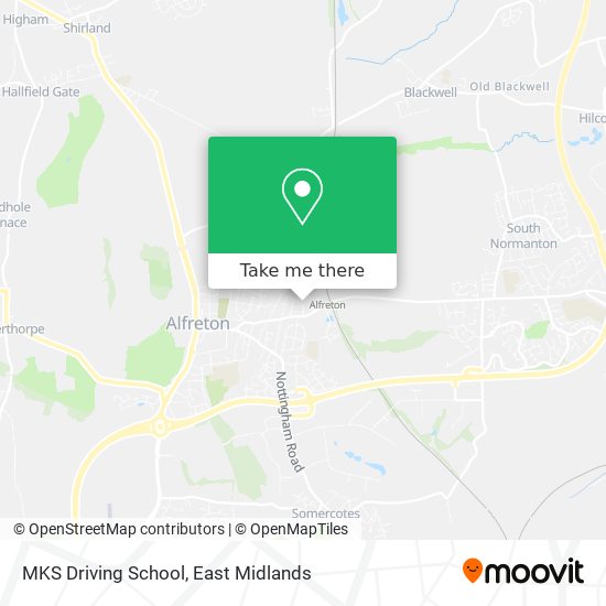 MKS Driving School map