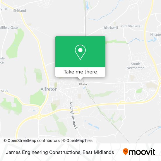James Engineering Constructions map