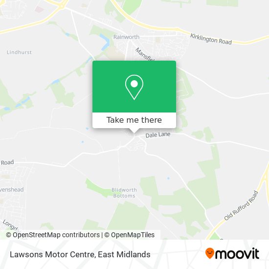 Lawsons Motor Centre map