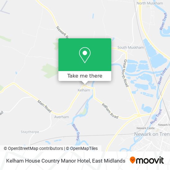 Kelham House Country Manor Hotel map