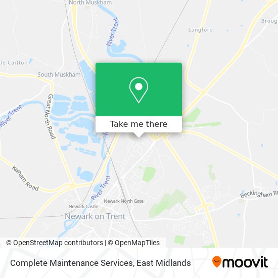 Complete Maintenance Services map