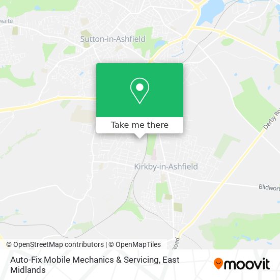 Auto-Fix Mobile Mechanics & Servicing map