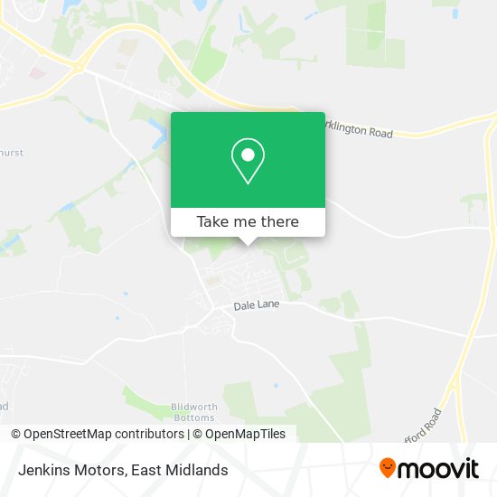 Jenkins Motors map