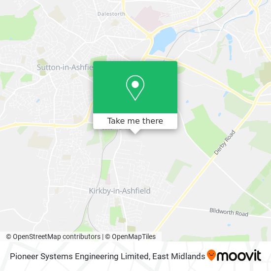 Pioneer Systems Engineering Limited map
