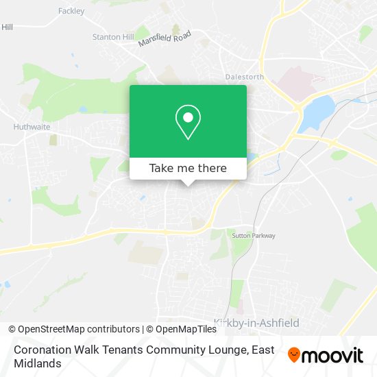 Coronation Walk Tenants Community Lounge map