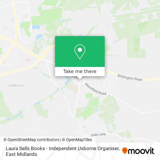 Laura Sells Books - Independent Usborne Organiser map