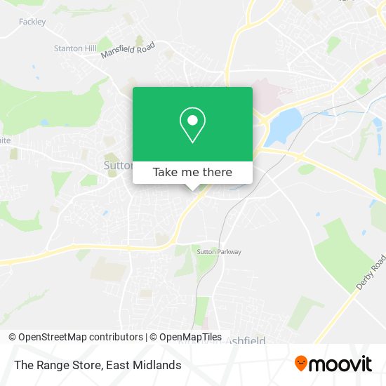 The Range Store map