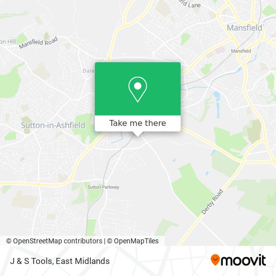 J & S Tools map