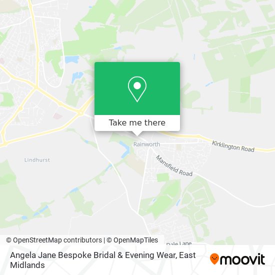 Angela Jane Bespoke Bridal & Evening Wear map