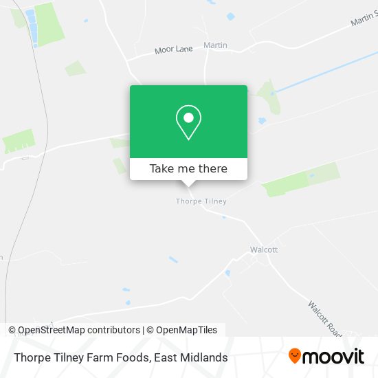 Thorpe Tilney Farm Foods map