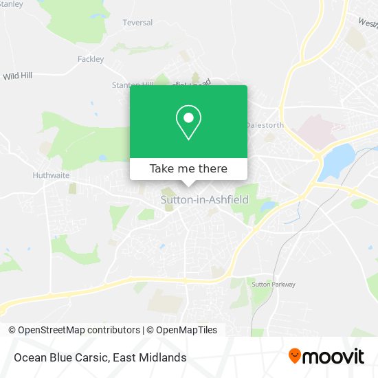 Ocean Blue Carsic map