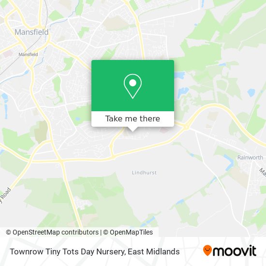 Townrow Tiny Tots Day Nursery map