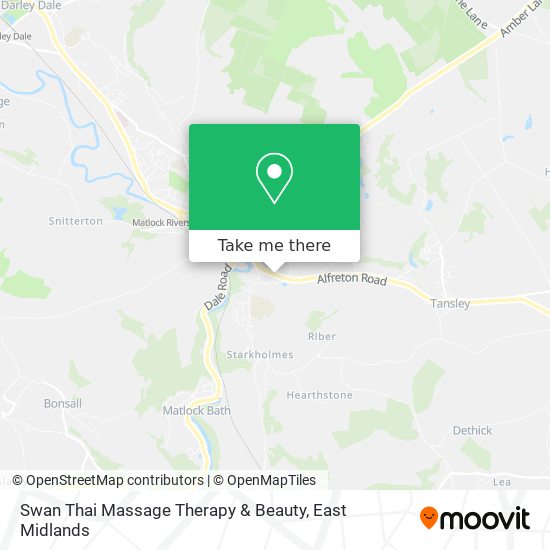 Swan Thai Massage Therapy & Beauty map