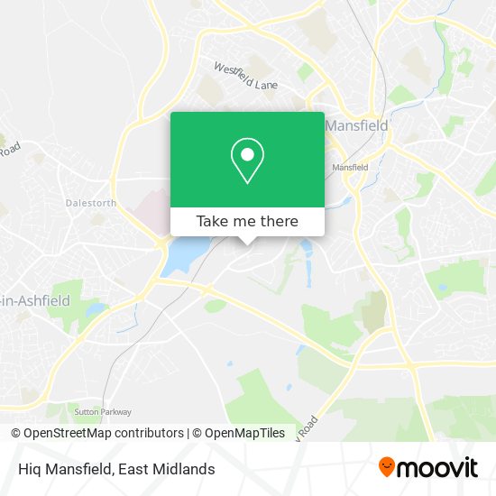 Hiq Mansfield map