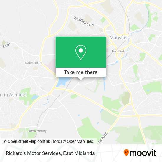 Richard's Motor Services map