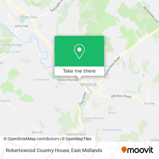 Robertswood Country House map
