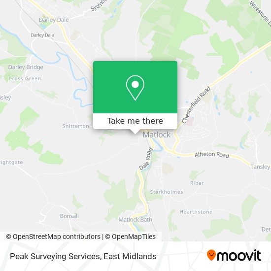 Peak Surveying Services map