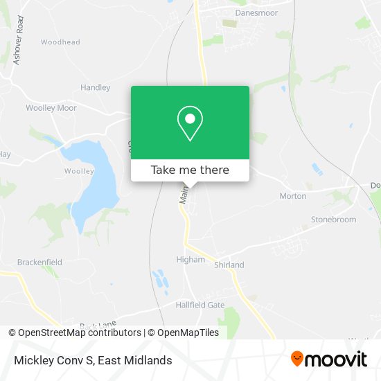Mickley Conv S map