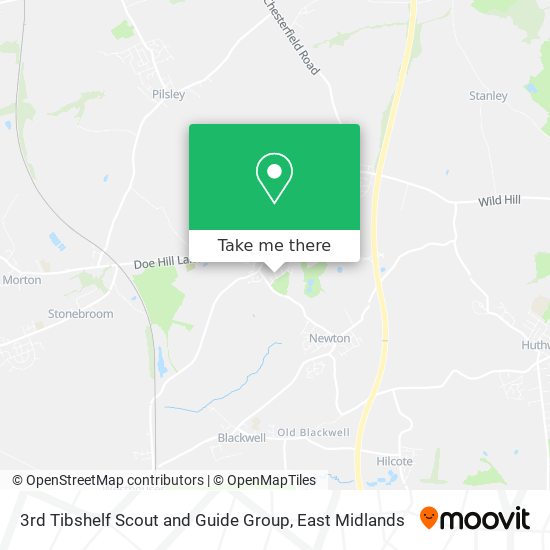 3rd Tibshelf Scout and Guide Group map