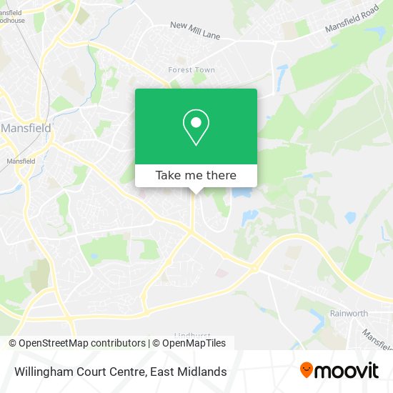 Willingham Court Centre map