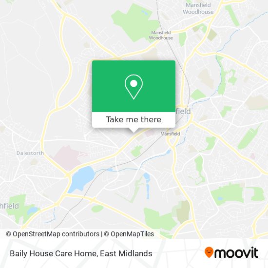Baily House Care Home map