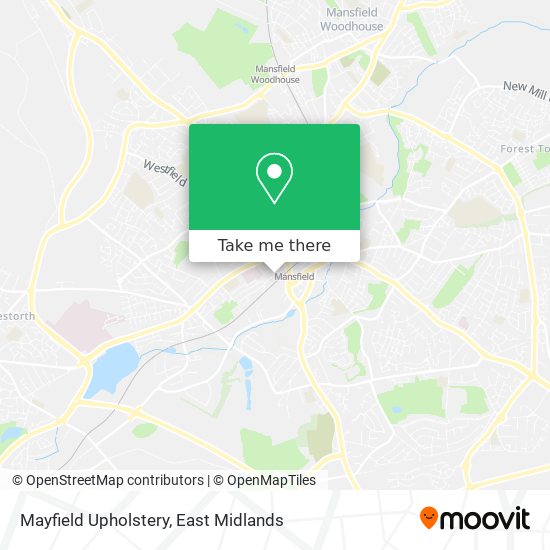 Mayfield Upholstery map