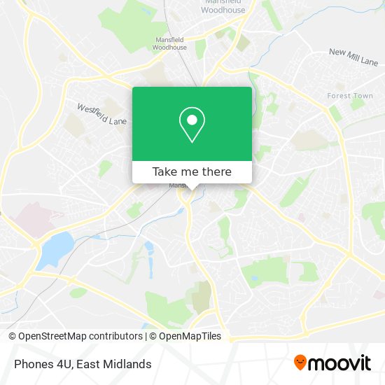 Phones 4U map