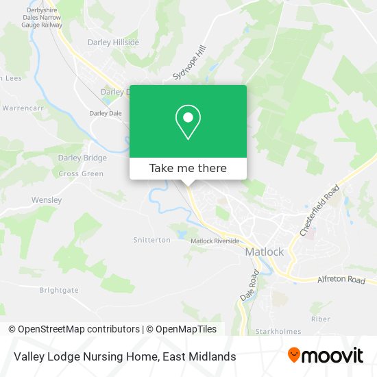 Valley Lodge Nursing Home map