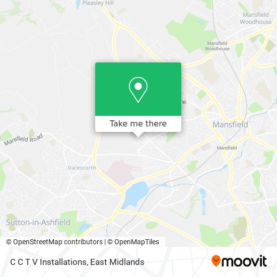 C C T V Installations map