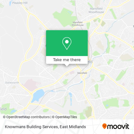 Knowmans Building Services map