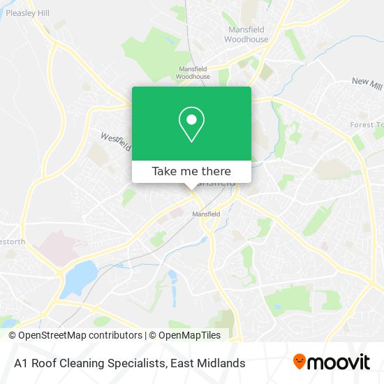 A1 Roof Cleaning Specialists map