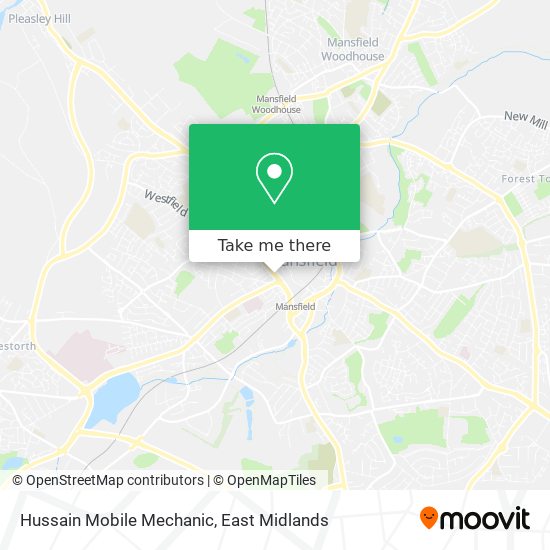 Hussain Mobile Mechanic map