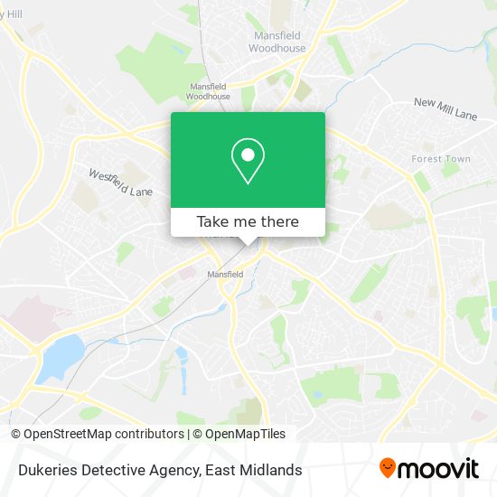 Dukeries Detective Agency map