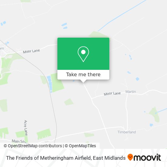 The Friends of Metheringham Airfield map