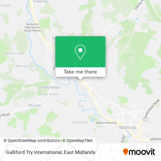 Galliford Try International map