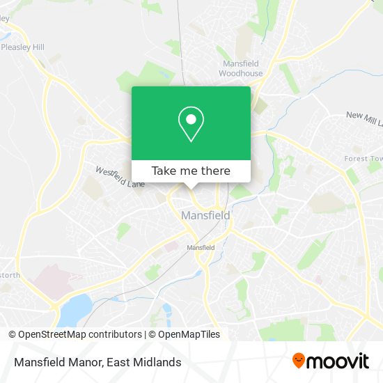 Mansfield Manor map