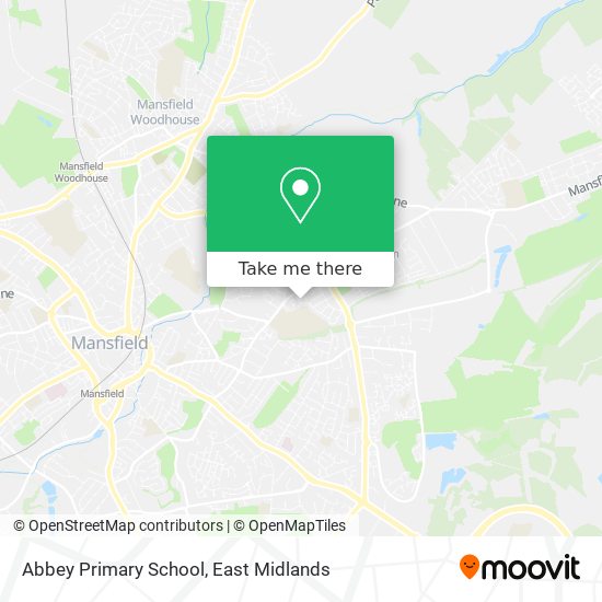 Abbey Primary School map
