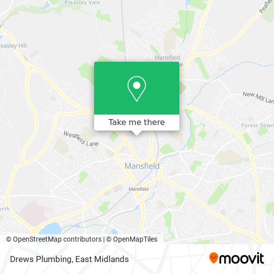 Drews Plumbing map