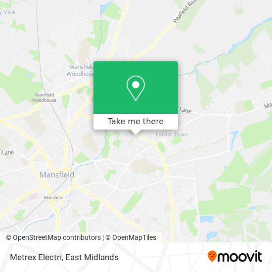 Metrex Electri map