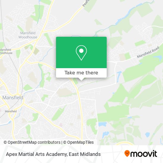 Apex Martial Arts Academy map