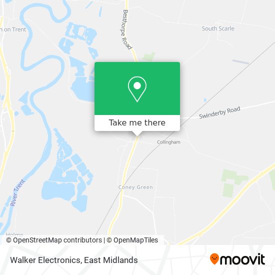 Walker Electronics map