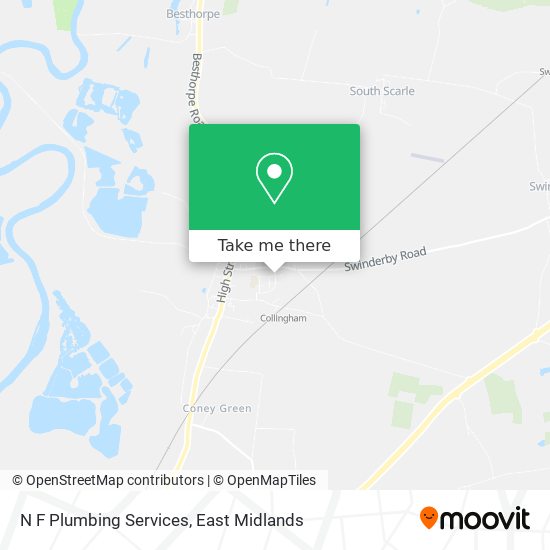 N F Plumbing Services map