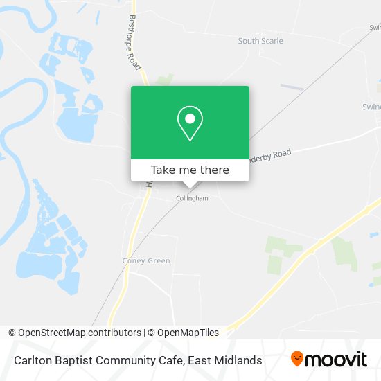 Carlton Baptist Community Cafe map