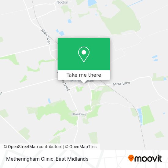 Metheringham Clinic map