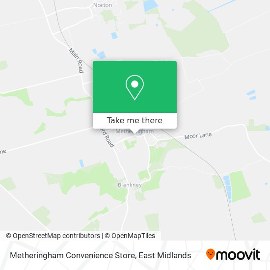 Metheringham Convenience Store map